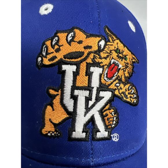 Vtg Cap Boy Kentucky Wildcats Hat Collegiate Strap Back - Picture 2 of 5